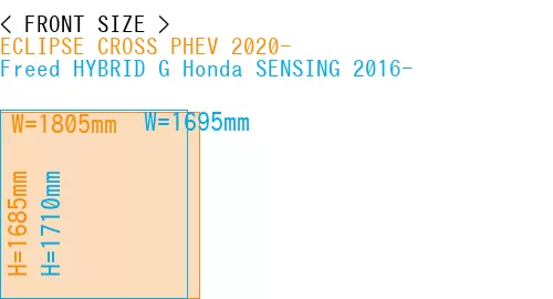 #ECLIPSE CROSS PHEV 2020- + Freed HYBRID G Honda SENSING 2016-